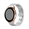 Strap-it® Strap-it Garmin Vivoactive 4s metalen band - 40mm - zilver Strap-it® Strap-it Garmin Vivoactive 4s metalen band - 40mm - zilver