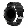 Strap-it® Strap-it Siliconen horlogeband 20mm - universeel - zwart Strap-it® Strap-it Siliconen horlogeband 20mm - universeel - zwart