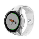 Strap-it® Garmin Vivoactive 4s sport band - 40mm - wit