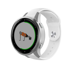 Garmin Vivoactive 4s sport band wit Smartwatchbanden