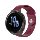 Strap-it® Strap-it Garmin Venu 2s sport bandje - 40mm - bordeaux