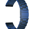 Strap-it® Strap-it Stalen horlogeband 20mm - universeel - blauw Strap-it® Strap-it Stalen horlogeband 20mm - universeel - blauw