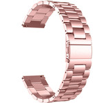 Strap-it® Strap-it Stalen horlogeband 20mm - universeel - rosé pink