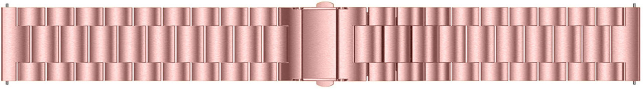 Strap-it® Strap-it Stalen horlogeband 20mm - universeel - rosé pink