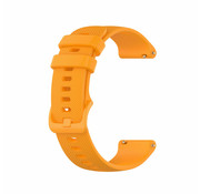 Strap-it® Siliconen horlogeband 18mm universeel (oranje)