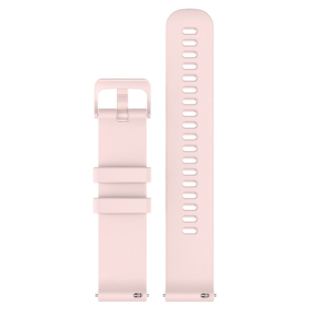 Strap-it® Strap-it siliconen horlogeband 18mm universeel (roze)