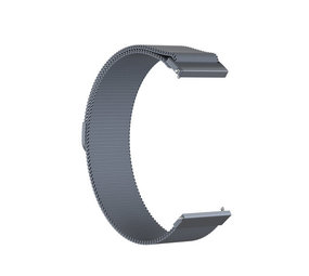 Strap-it® Milanese horlogeband 18mm universeel (space grey)