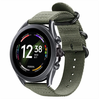 Fossil Gen 6 - 44mm nylon bandjes