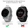 Strap-it® Strap-it Garmin Vivoactive 4s nylon band - 40mm - donkergroen Strap-it® Strap-it Garmin Vivoactive 4s nylon band - 40mm - donkergroen