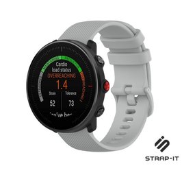 Polar Vantage M siliconen bandje (grijs)