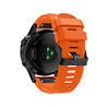 Strap-it® Strap-it Garmin Fenix 7x siliconen bandje (oranje) Strap-it® Strap-it Garmin Fenix 7x siliconen bandje (oranje)