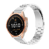 Strap-it® Garmin Fenix 7s stalen band (zilver)