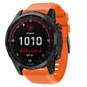 Strap-it® Strap-it Garmin Fenix 7x siliconen bandje (oranje) Strap-it® Strap-it Garmin Fenix 7x siliconen bandje (oranje)