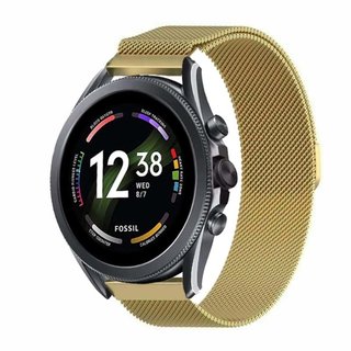 Fossil Gen 6 - 44mm Milanese bandjes