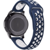 Strap-it® Strap-it Huawei Watch GT 3 42mm sport band (blauw/wit) Strap-it® Strap-it Huawei Watch GT 3 42mm sport band (blauw/wit)