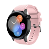 Strap-it® Huawei Watch GT 3 42mm siliconen bandje (lichtroze)