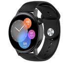 Strap-it® Strap-it Huawei Watch GT 3 42mm sport band (zwart)