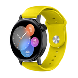 Strap-it® Huawei Watch GT 3 42mm sport band (geel)