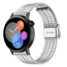 Strap-it® Strap-it Huawei Watch GT 3 42mm luxe stalen bandje (zilver) Strap-it® Strap-it Huawei Watch GT 3 42mm luxe stalen bandje (zilver)