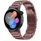 Strap-it® Strap-it Huawei Watch GT 3 42mm stalen band (brons-goud)
