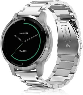 Garmin Vivoactive 4s stalen bandjes
