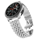 Strap-it® Huawei Watch GT 3 46mm Jubilee stalen band (zilver)