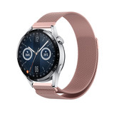 Strap-it® Huawei Watch GT 3 46mm Milanese band (roze)