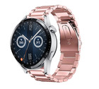 Strap-it® Strap-it Huawei Watch GT 3 46mm stalen band (rosé pink)