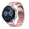 Strap-it® Strap-it Huawei Watch GT 3 46mm stalen band (rosé pink) Strap-it® Strap-it Huawei Watch GT 3 46mm stalen band (rosé pink)