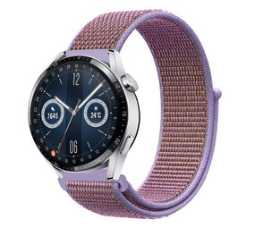 Strap-it® Huawei Watch GT 3 46mm nylon band (lila)