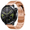 Strap-it® Strap-it Huawei Watch GT 3 46mm metalen bandje (rosé goud) Strap-it® Strap-it Huawei Watch GT 3 46mm metalen bandje (rosé goud)
