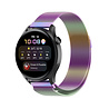 Strap-it® Strap-it Huawei Watch 3 (Pro) Milanese band (regenboog) Strap-it® Strap-it Huawei Watch 3 (Pro) Milanese band (regenboog)