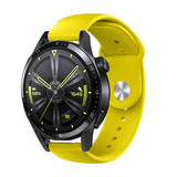 Strap-it® Huawei Watch GT 3 46mm sport band (geel)