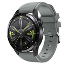Strap-it® Strap-it Huawei Watch GT 3 46mm siliconen bandje (grijs)