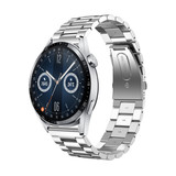 Strap-it® Huawei Watch GT 3 46mm stalen band (zilver)