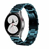 Strap-it® Strap-it Samsung Galaxy Watch 4 - 44mm stalen band (donkergroen) Strap-it® Strap-it Samsung Galaxy Watch 4 - 44mm stalen band (donkergroen)