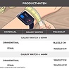 Strap-it® Strap-it Samsung Galaxy Watch 4 - 44mm stalen band (donkergroen) Strap-it® Strap-it Samsung Galaxy Watch 4 - 44mm stalen band (donkergroen)