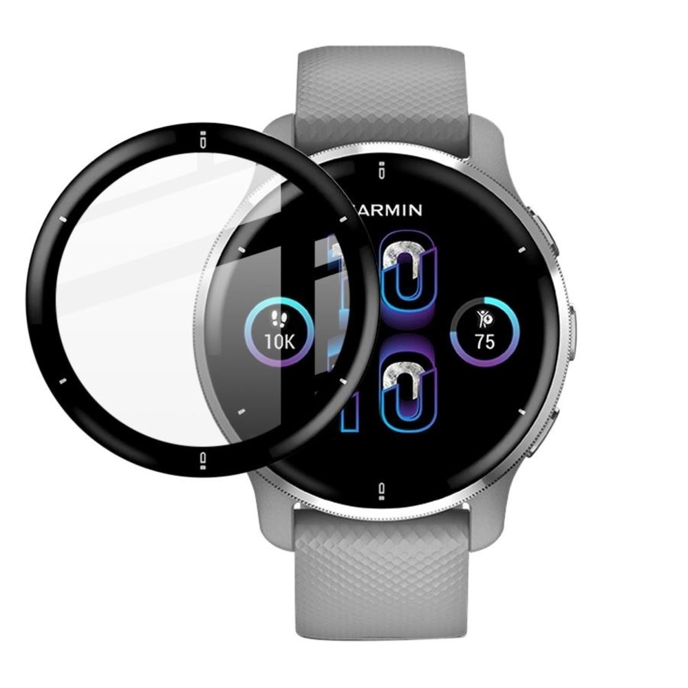 Garmin Venu 2 Plus screen protector full cover Smartwatchbanden.nl