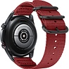 Strap-it® Strap-it Samsung Galaxy Watch 4 Classic 46mm nylon gesp band (rood) Strap-it® Strap-it Samsung Galaxy Watch 4 Classic 46mm nylon gesp band (rood)
