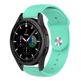 Strap-it® Samsung Galaxy Watch 4 Classic 46mm sport band (aqua) Strap-it® Samsung Galaxy Watch 4 Classic 46mm sport band (aqua)