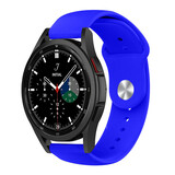 Strap-it® Samsung Galaxy Watch 4 Classic 46mm sport band (blauw) Strap-it® Samsung Galaxy Watch 4 Classic 46mm sport band (blauw)