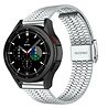 Strap-it® Strap-it Samsung Galaxy Watch 4 Classic 46mm roestvrij stalen band (zilver) Strap-it® Strap-it Samsung Galaxy Watch 4 Classic 46mm roestvrij stalen band (zilver)