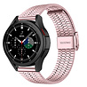 Strap-it® Strap-it Samsung Galaxy Watch 4 Classic 46mm roestvrij stalen band (rosé pink) Strap-it® Strap-it Samsung Galaxy Watch 4 Classic 46mm roestvrij stalen band (rosé pink)