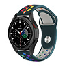 Strap-it® Strap-it Samsung Galaxy Watch 4 Classic 46mm sport band (dennengroen/kleurrijk) Strap-it® Strap-it Samsung Galaxy Watch 4 Classic 46mm sport band (dennengroen/kleurrijk)