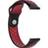 Strap-it® Strap-it Amazfit GTR 3 (Pro) sport band (zwart/rood) Strap-it® Strap-it Amazfit GTR 3 (Pro) sport band (zwart/rood)