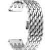 Strap-it® Strap-it Amazfit GTR 2 stalen draak band (zilver) Strap-it® Strap-it Amazfit GTR 2 stalen draak band (zilver)