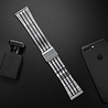 Strap-it® Strap-it Amazfit GTR 2 roestvrij stalen band (zilver/zwart) Strap-it® Strap-it Amazfit GTR 2 roestvrij stalen band (zilver/zwart)