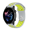 Strap-it® Strap-it Amazfit GTR 3 (Pro) sport band (grijs/geel) Strap-it® Strap-it Amazfit GTR 3 (Pro) sport band (grijs/geel)