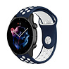 Strap-it® Strap-it Amazfit GTR 3 (Pro) sport band (blauw/wit) Strap-it® Strap-it Amazfit GTR 3 (Pro) sport band (blauw/wit)