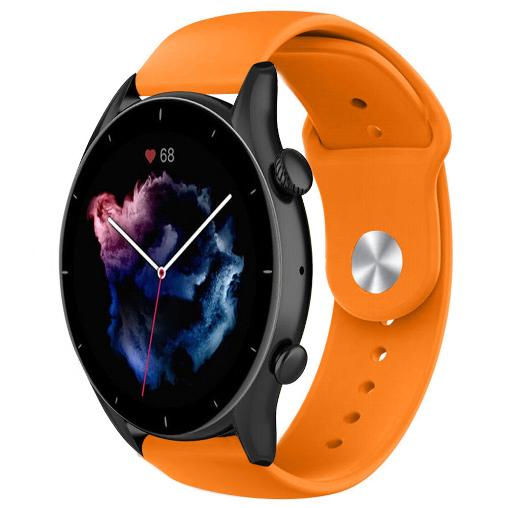 Strap-it® Strap-it Amazfit GTR 3 (Pro) sport band (oranje)